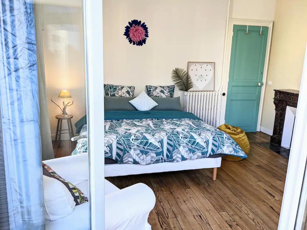 Cosy Hortensia- 4 Ch- Clemenceau Hypercentre & Parking Sous Terrain- 110M2 Apartment Pau Luaran gambar